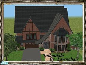 Sims 2 — Tollendale by Lawnchair — A beautiful spacious brick Victorian home your Sims will truly enjoy. 