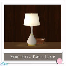 Sims 2 — Shifting Table Lamp Mesh by DOT — Shifting Table Lamp Mesh. 1 MESH Plus Recolors. Sims 2 by DOT of The Sims