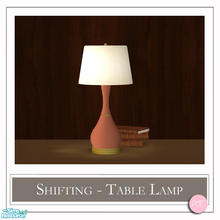 Sims 2 — Shifting Table Lamp Peach by DOT — Shifting Table Lamp Peach. 1 MESH Plus Recolors. Sims 2 by DOT of The Sims