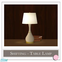 Sims 2 — Shifting Table Lamp Shell by DOT — Shifting Table Lamp Shell. 1 MESH Plus Recolors. Sims 2 by DOT of The Sims