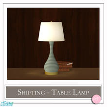 Sims 2 — Shifting Table Lamp Jade by DOT — Shifting Table Lamp Jade. 1 MESH Plus Recolors. Sims 2 by DOT of The Sims