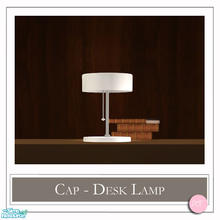 Sims 2 — Cap Desk Lamp White by DOT — Cap Desk Lamp White. 1 MESH Plus Recolors. Sims 2 by DOT of The Sims Resource. TSR
