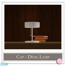 Sims 2 — Cap Desk Lamp Silver by DOT — Cap Desk Lamp Silver. 1 MESH Plus Recolors. Sims 2 by DOT of The Sims Resource.