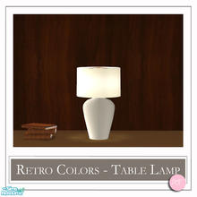 Sims 2 — Retro Colors Table Lamp Mesh by DOT — Retro Colors Table Lamp Mesh. 1 MESH Plus Recolors. Sims 2 by DOT of The