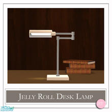 Sims 2 — Jelly Roll Desk Lamp Cream by DOT — Jelly Roll Desk Lamp Cream. 1 MESH Plus Recolors. Sims 2 by DOT of The Sims