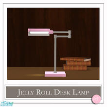 Sims 2 — Jelly Roll Desk Lamp Pink by DOT — Jelly Roll Desk Lamp Pink. 1 MESH Plus Recolors. Sims 2 by DOT of The Sims