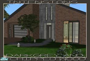 Sims 2 — Intensions Buildset in Grey and Peeled paint by Angela — Grey and peeled recolour of my Intensions Buildset