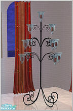 Sims 2 — morrocan wrought iron set - B43 Moroccan Candleholder by Birgit43 — 
