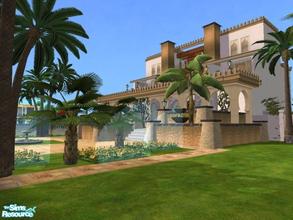 Sims 2 — Tikida  Agadir - Princess Nashira\'s home by fredbrenny — Traditional Moroccan Villa, now available for your
