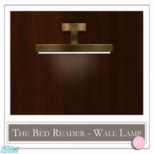 Sims 2 — The Bed Reader Wall Lamp Brass by DOT — The Bed Reader Wall Lamp Brass. 1 MESH Plus Recolors. Sims 2 by DOT of