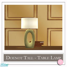 Sims 2 — Doenot Tall Table Lamp Kac Green by DOT — Doenot Tall Table Lamp Kac Green. 1 MESH Plus Recolors. Sims 2 by DOT