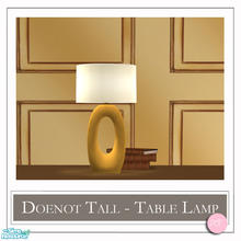 Sims 2 — Doenot Tall Table Lamp Lemon by DOT — Doenot Tall Table Lamp Lemon. 1 MESH Plus Recolors. Sims 2 by DOT of The