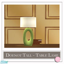 Sims 2 — Doenot Tall Table Lamp Lime by DOT — Doenot Tall Table Lamp Lime. 1 MESH Plus Recolors. Sims 2 by DOT of The