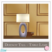 Sims 2 — Doenot Tall Table Lamp Purple by DOT — Doenot Tall Table Lamp Purple. 1 MESH Plus Recolors. Sims 2 by DOT of The