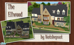 Sims 2 — The Ellwood by hatshepsut — A spacious family home with good sized rooms. Would suit a large family.