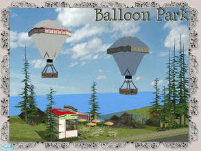 Sims 2 — Balloon Park by srgmls23 — A great park for the whole family. Want a place to send your Sim\'s families for a