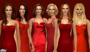 Sims 2 — Desperate Housewives by Oceanviews — The Six leading ladys of the ABC comedy-drama series \"Desperate