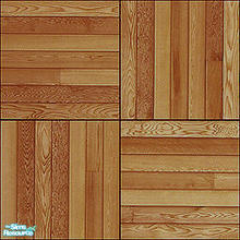 Sims 2 — Wood Selection 6 by FrozenStarRo — A new set of parquet floors. Enjoy!