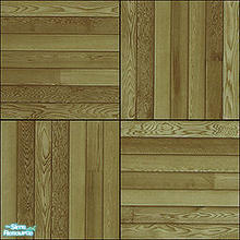Sims 2 — Wood Selection 7 by FrozenStarRo — A new set of parquet floors. Enjoy!