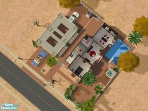 Sims 2 — Maris Modus - by Fred Brenny by fredbrenny — Another desert home for your sand loving Sims! This house was
