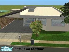 Sims 2 — Pritchard St by clairkp — Modern courtyard home, ensuite, swimming pool, laundry, carport under main roof. 4