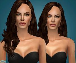Sims 2 — Angelina Jolie by Oceanviews — Award winning actress and Goodwill Ambassador for the UN Refugee Agency. She is