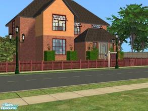 Sims 2 — 3 Easton Place. by luckyoyo — This Lot has a Hall, Down Stairs Toilet, Lounge, Kitchen/Diner, Driveway, there is