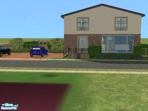 Sims 2 — 7 Easton Close. by luckyoyo — This Lot has a Hall, Lounge, Kitchen/Diner, 1 Bathroom, 2 Double Bedrooms with