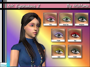 Sims 2 — NK Eyeshadows 2 by MoMama — A second set of eyeshadows that aren\'t overpowering. This set features some more