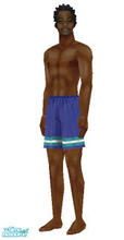 Sims 1 — Boys To Men 6 by frisbud — Maxis boy\'s swimwear converted to adult males. For buyable use only so Hot Date is