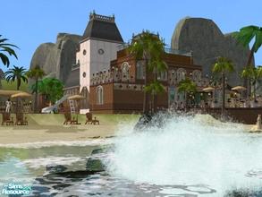 Sims 2 — The Brennshore Hotel by fredbrenny — This very exclusive 5 star Spa resort has been on Twiki Island for