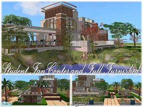 Sims 2 — Tgm-Lot-84 (Community) by TugmeL — Entertainment center for college students!! **Please \"Installation