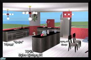 Sims 2 — TC-142 Rylee Kitchen RC by mom_of2boyz — For this weeks Texture Challenge I used Rylee Kitchen by ~Monica~. The
