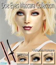 Sims 2 — VF Doe Eyes Mascara Collection by fortunecookie1 — Here are two new mascaras that will open up and brighten any