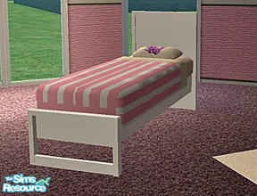 Sims 2 — My Little Pony Nursery -Bed by TheNumbersWoman — part of the My Little Pony Bedroom-Nursery Set