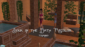 Sims 2 — Souk in the Bath Recolor by tdyannd — A recolor of Parsimonious\' Souk in the Bath mesh set. 