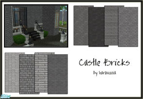 Sims 2 — Castle Bricks by Harmonia — 