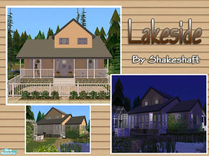 Sims 2 — Lakeside by Shakeshaft — A small quaint cottage set beside a well stocked pond and ideal nature loving sims. Lot