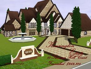 Sims 3 — Kensington Estate by xxd3addo11yxx — 