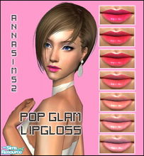 Sims 2 — PopGLAM Lipstick by AnnaSims by annasims2 — PopGLAM Lipstick by AnnaSims