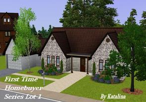 Sims 3 — First time home buyers lot 1 by katalina — A perfect starter home that looks great inside as well as outside.