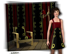 Sims 3 — Abstract retro by katelys — Abstract texture.