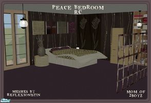 Sims 2 — Peace Bedroom RC by mom_of2boyz — A recolor of Peace Bedroom by Reflexionistin. I was not able to recolor the