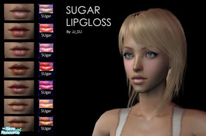 Sims 2 — Sugar Lipgloss Set by jj_dj — Beautiful and Attractive LipGloss... Suits any Sim :)