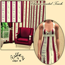 Sims 3 — Classic Ornamental Touch by solfal — Ornament for a classic look at the wall or the dress