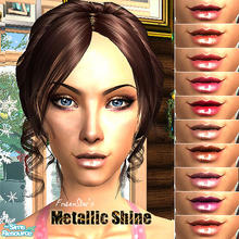 Sims 2 — Mettallic Shine Set by FrozenStarRo — Another set of make-up, my personal favourite if anyone asked.