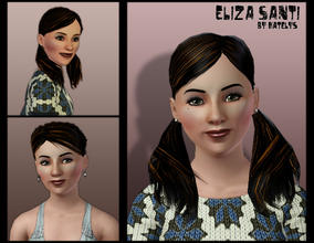 Sims 3 — Eliza Santi  by katelys — A gorgeous worcoholic computer genius. 