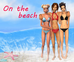 Sims 2 — On the beach by agapi_r — 