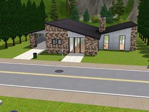 Sims 3 — Modern Ranch by simsboy9913 — This is my version of the &amp;quot;Aero Dynamo&amp;quot;. It has an open