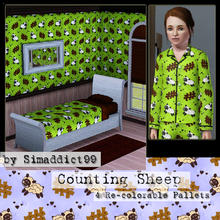Sims 3 — Counting Sheep by Simaddict99 — dream sweetly while counting adorable sheep